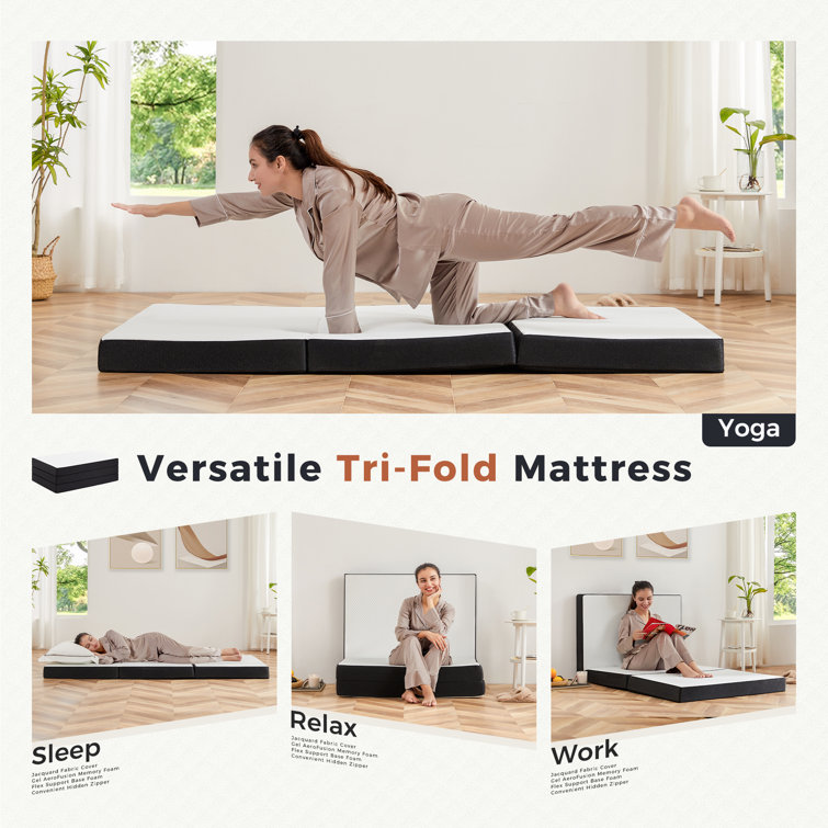 3 inch folding mattress discount